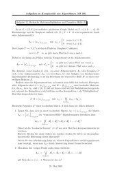 Boolesche Matrixmultiplikation und Transitive HÃ¼lle