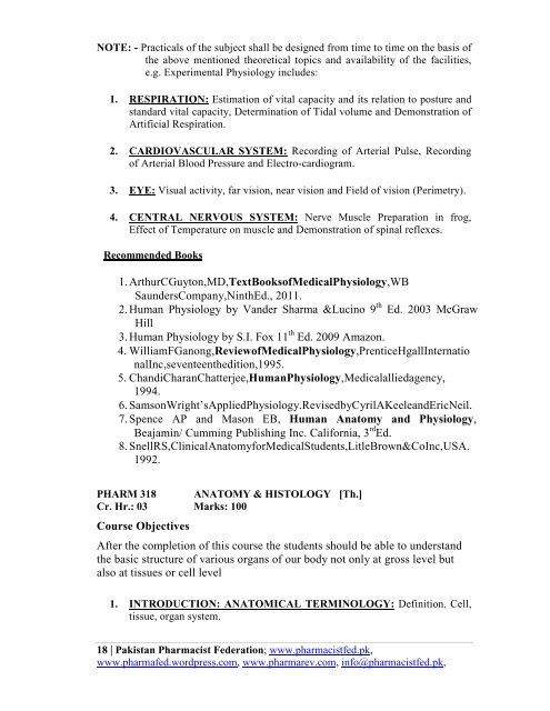 Download Pharmacy Curriculum Draft (NCRC); 2011