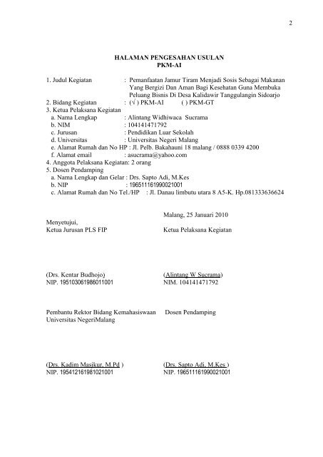 PDF: PKM-AI-10-UM-Alintang-Pemanfaatan Jamur Tiram