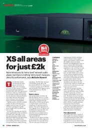 XS all areas for just £2k - Naim Audio
