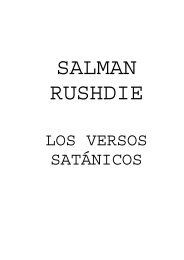 LOS VERSOS SATÃNICOS - Derecho Penal en la Red