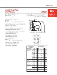 GestraÂ® Float Trap â¢ Liquid Drainer UNA 26H