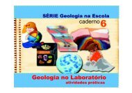 Geologia na Escola - Caderno 6 - Portal do Professor