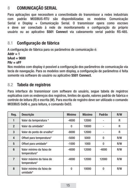 Manual de InstruÃ§Ãµes S501.indd - Contemp