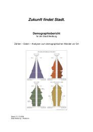 Deckblatt Demographiebericht - IGBCE-Bedburg