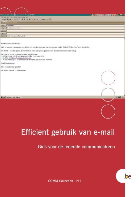 Brochure Courrier N - Fedweb - Belgium