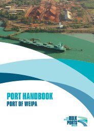 Port of Weipa Handbook - 2013 - North Queensland Bulk Ports ...