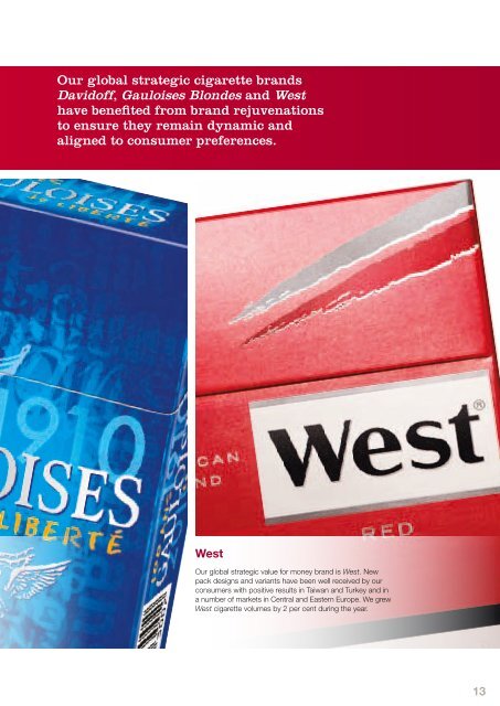 Annual report 2010 - Imperial Tobacco Group