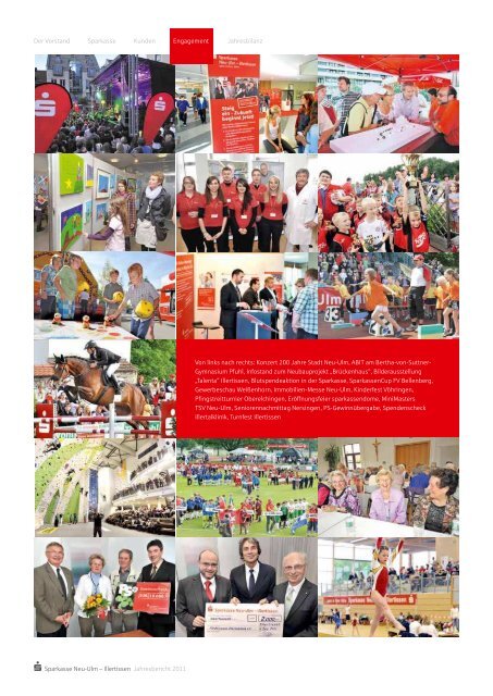 Jahresbericht 2011 - Sparkasse Neu-Ulm - Illertissen