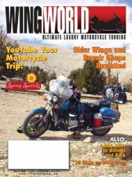 to view pdf file of current issue - Wing World Magazine Archives