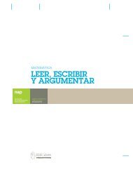 LEER, ESCRIBIR Y ARGUMENTAR - Escritorio de Educación Rural