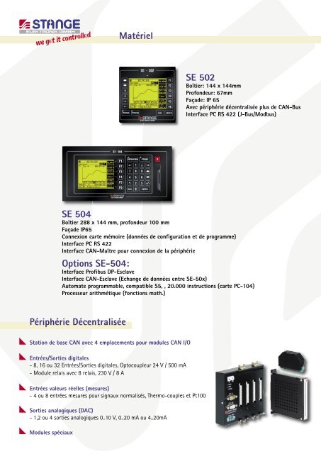 SE 504 - Stange Elektronik GmbH