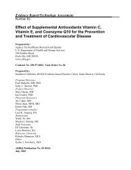 Effect of Supplemental Antioxidants Vitamin C, Vitamin E, and ...