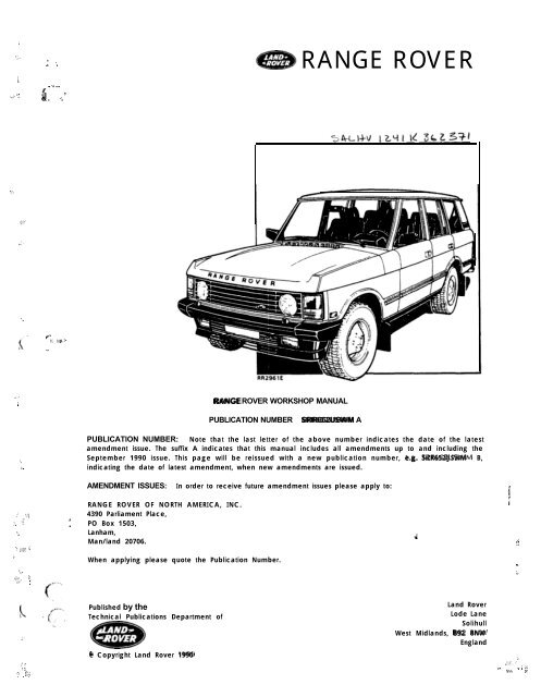 Identifying Fuel Tank Shield Rusting Issues in a Land Rover