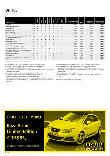 Prijslijst SEAT Ibiza per 11-10-2011.pdf - Fleetwise