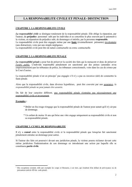 ResponsabilitÃ© des dirigeants et administrateurs d'ASBL - exposÃ© ...