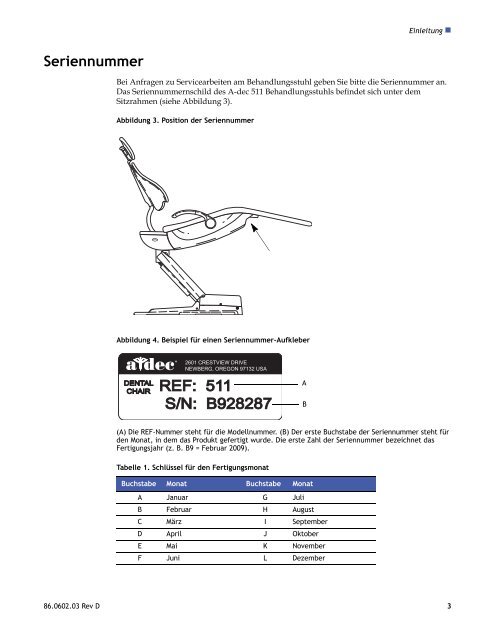 A-dec 500Â® Behandlungsstuhl