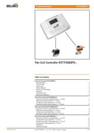 Fan Coil Controller EXT-F2000PS-..