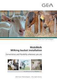 MobiMelk Milking bucket installation - GEA Farm Technologies