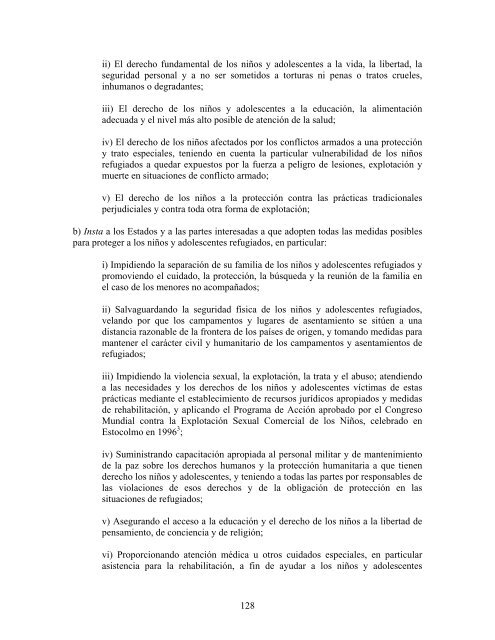 compilaciÃ³n temÃ¡tica de las conclusiones del comitÃ© ... - Acnur