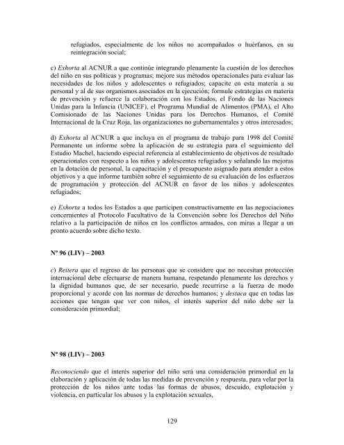 compilaciÃ³n temÃ¡tica de las conclusiones del comitÃ© ... - Acnur