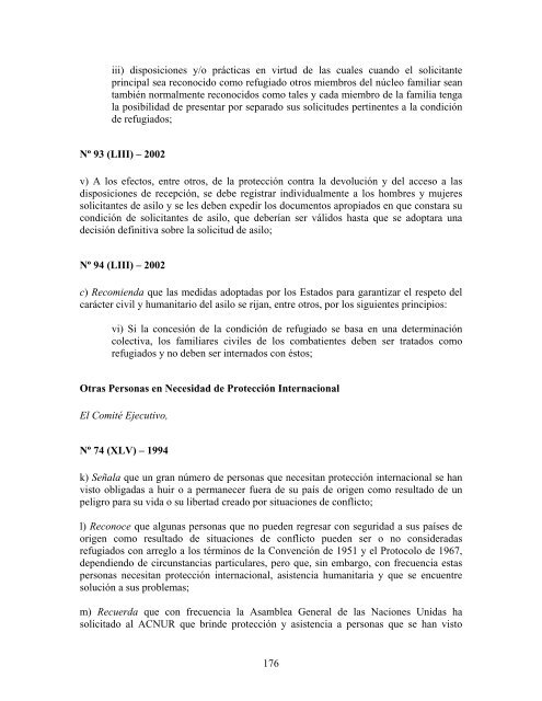 compilaciÃ³n temÃ¡tica de las conclusiones del comitÃ© ... - Acnur