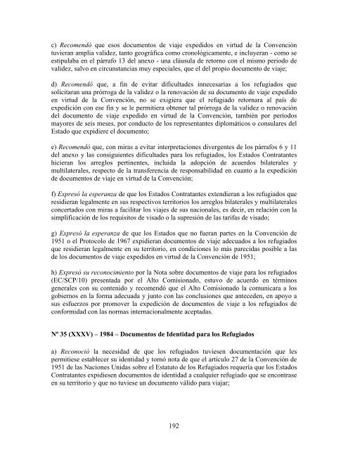 compilaciÃ³n temÃ¡tica de las conclusiones del comitÃ© ... - Acnur