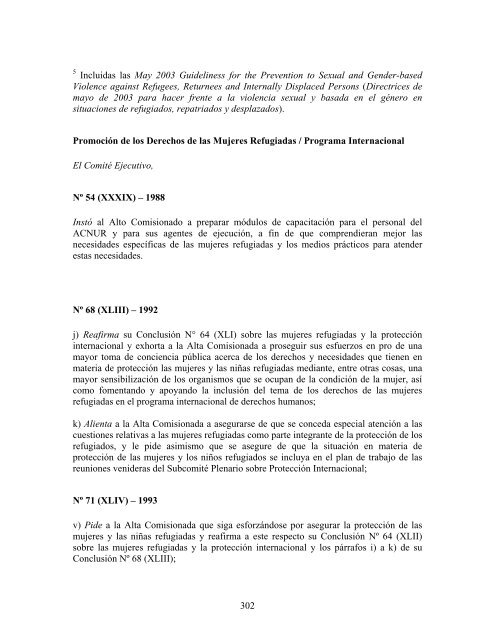 compilaciÃ³n temÃ¡tica de las conclusiones del comitÃ© ... - Acnur