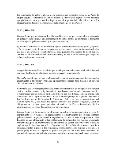 compilaciÃ³n temÃ¡tica de las conclusiones del comitÃ© ... - Acnur