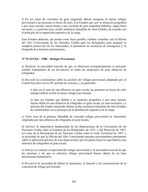 compilaciÃ³n temÃ¡tica de las conclusiones del comitÃ© ... - Acnur