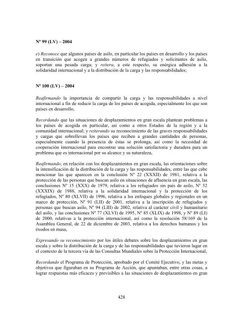 compilaciÃ³n temÃ¡tica de las conclusiones del comitÃ© ... - Acnur