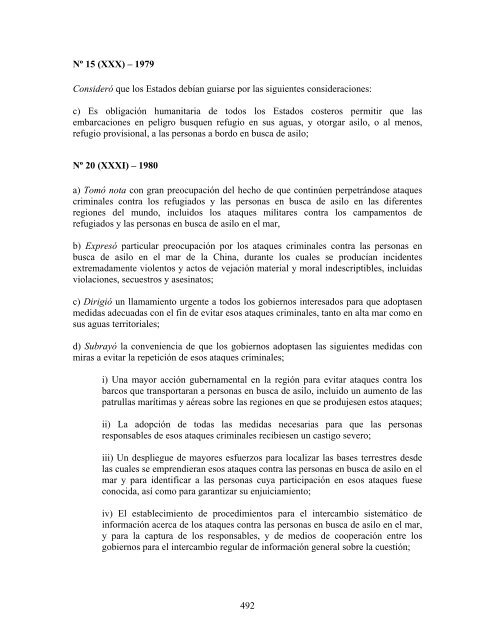 compilaciÃ³n temÃ¡tica de las conclusiones del comitÃ© ... - Acnur