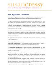 The Signature Treatment download - Susan Cressy