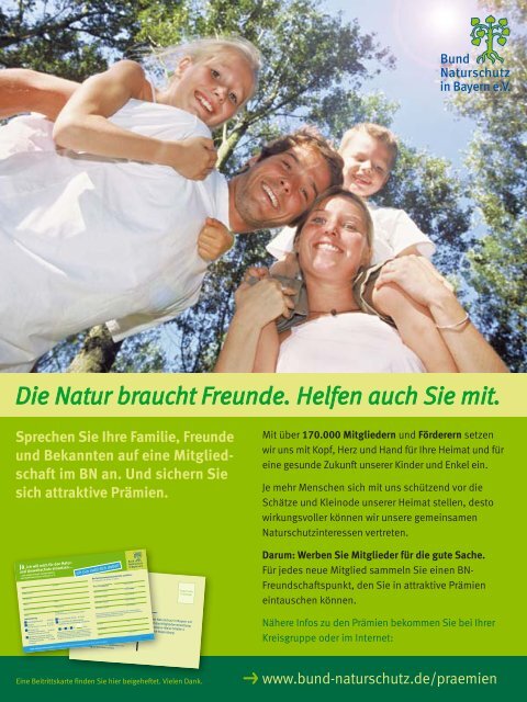 Natur + Umwelt - Bund Naturschutz in Bayern eV