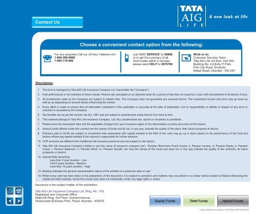 January - Tata AIA Life Insurance