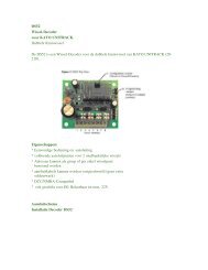 DS52 Wissel-Decoder voor KATO UNITRACK Dubbele Kruiswissel ...