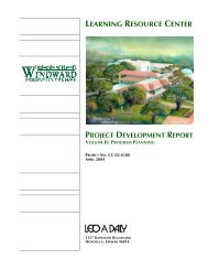 Program Planning - Windward Community College Library ...