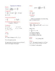 Equation Sheet