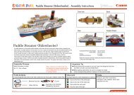 Paddle Steamer (Sidewheeler) - ARENDLANDMAN.NL