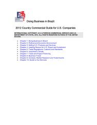 2012 Country Commercial Guide for US Companies - Department of ...