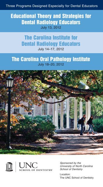 The Carolina Institute for Dental Radiology Educators