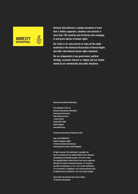 Ghana - Amnesty International
