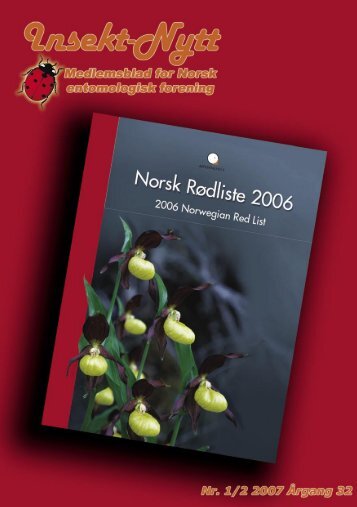 Fulltekst - Norsk entomologisk forening