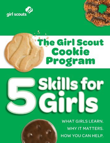 The Girl Scout Cookie Program - 5 Skills for Girls - Girl Scouts of the ...