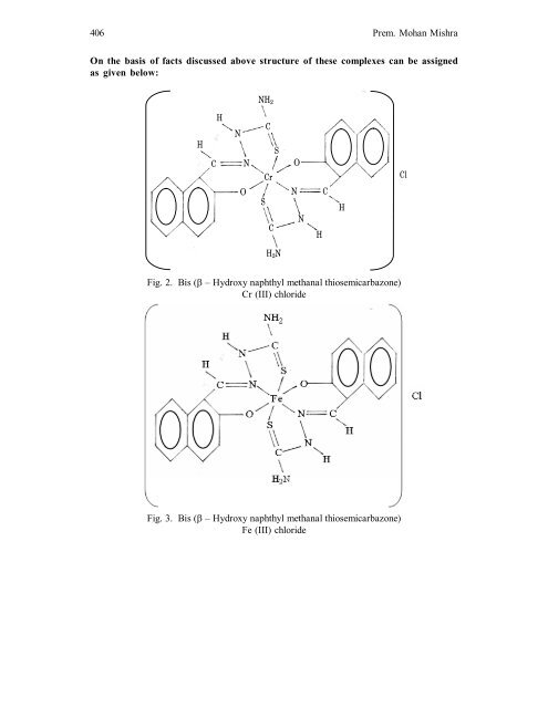 Synthesis and Characterization of complexes of ... - Ultrascientist.org