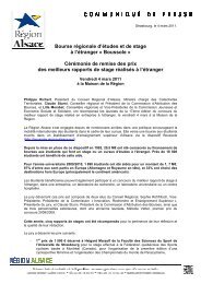 mar11_ CPresse_Prix rapports de stage Ã©tranger