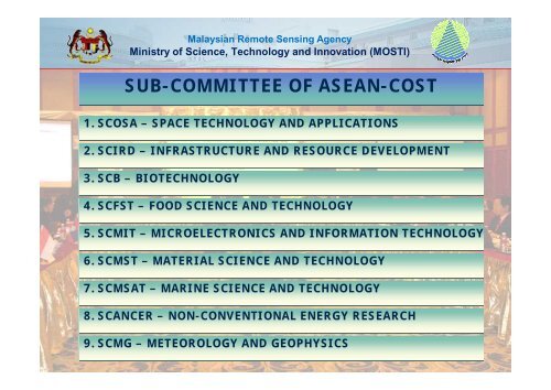 ASEAN-SCOSA - APRSAF