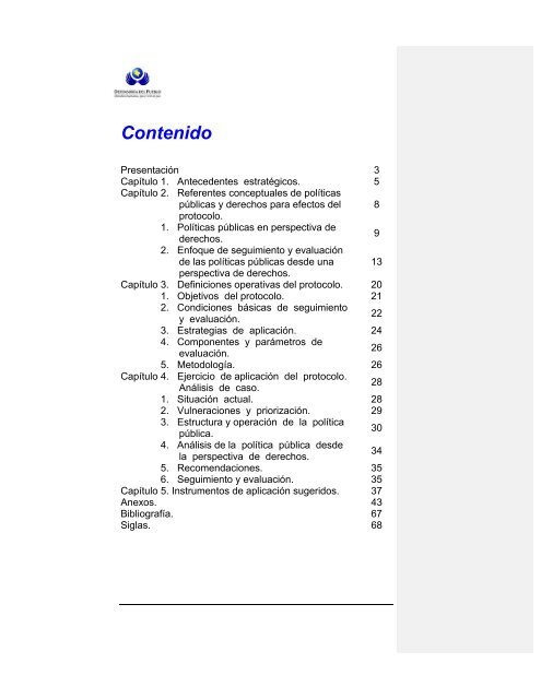 Protocolo para incidir en la gestiÃ³n del seguimiento y evaluaciÃ³n de ...