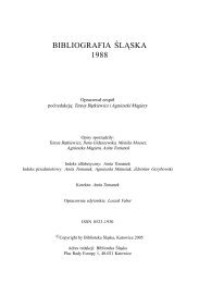 Bibliografia RZYMSKA 1988 - Biblioteka Śląska