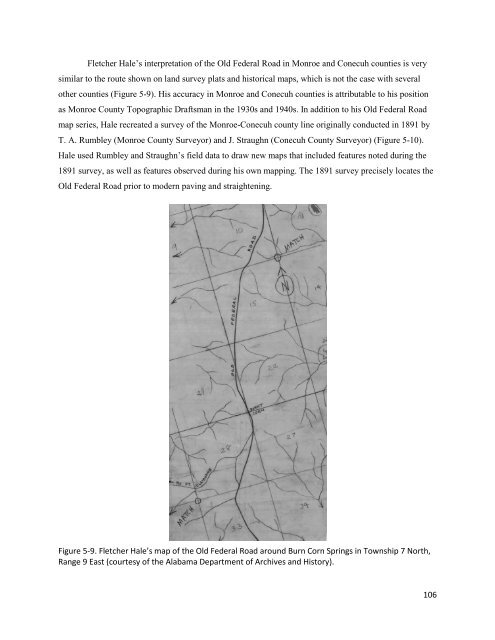 Archaeological Survey of the Old Federal Road in Alabama